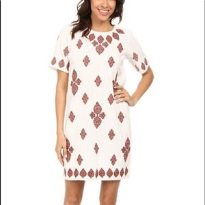 Michael Kors Paisley Print Linen Dress
